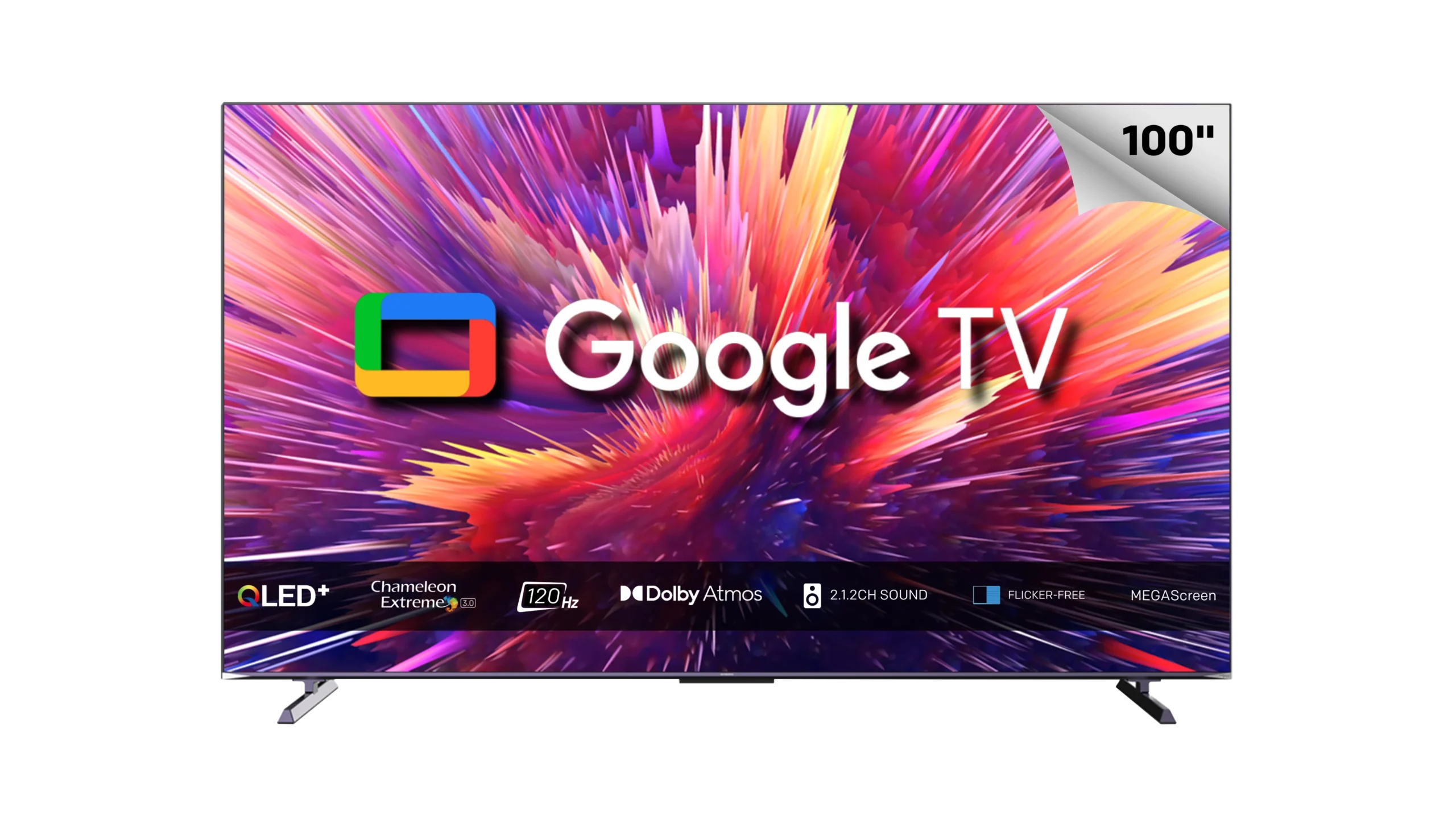 Televisor Skyworth 100” QLED 4K Smart TV Google TV