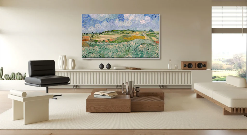 Skyworth C1 Canvas Art™ TV 65" QLED+ 4K UHD | Google TV