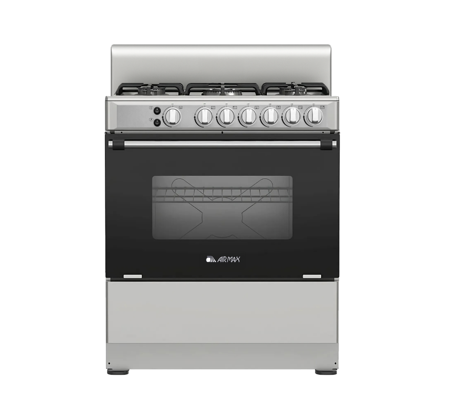 Estufa 30" 6 Quemadores horno con luz Airmax